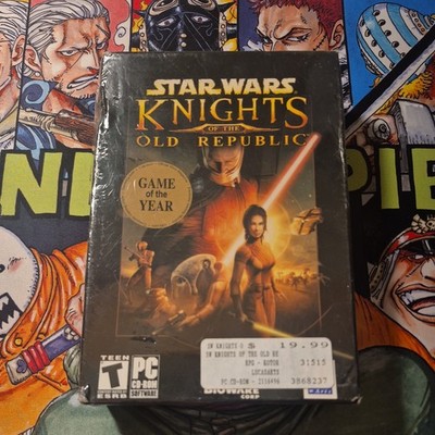 Star Wars: Knights of the Old Republic Small Box GOTY Sticker PC 2003 NEW!