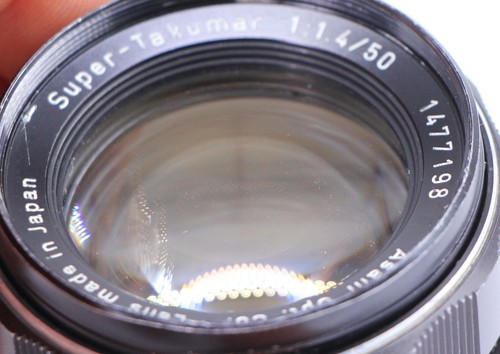 8 Elements Super Takumar 50mm f1.4 Asahi Opt M42 Pentax Lens 50/1.4 Free Ship - Picture 5 of 22