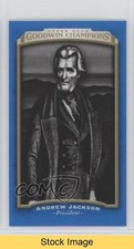2017 Goodwin Champions Horizontal Mini Royal Blue Andrew Jackson #57 READ o1h
