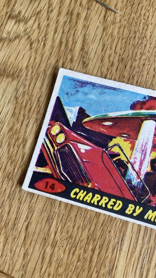 Mars Attack Card #14 1962 - Image 2 of 4