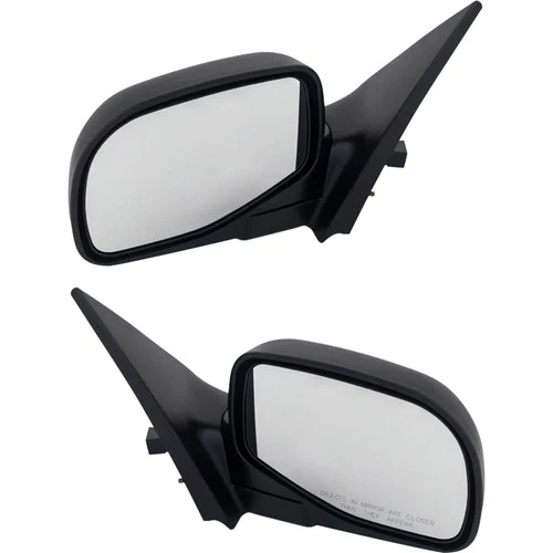 Power Mirror For 2002-2005 Ford Explorer With Puddle Light Manual Fold Set Of 2