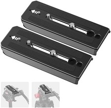 Dual Pack of Quick Release Tripod Mounting Plates