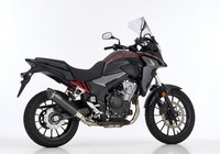 Shark Street GP Auspuff Carbon Passend FüR Honda CB500X 2017-2018