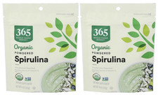 2x 365 by Whole Foods Market, Organic Spirulina Superfood Powder, 4 Ounce