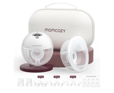 Momcozy S12 9-Levels Double Wearable Breast Pump - White