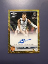 2022-23 Topps Chrome OTE Bryson Tiller Gold Wave Refractor Auto RC SP /50