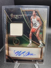 2019-20 Panini Select M.L. Carr Auto Game Used Memorabilia #/199