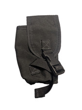Tactical Tailor Black Single Flap MOLLE Pouch Buckle Closure Made in USA Used