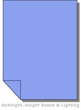 Lee Filters 710 Spir Special BlueLighting Gel Sheet