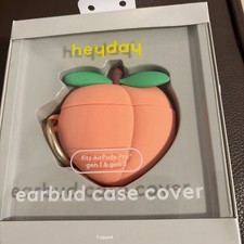 Heyday AirPods Pro Case Cover Peach Cute Silicone Case NEW