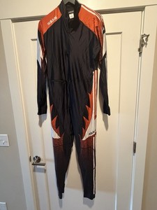 Vintage Adidas Cross Сountry Biathlon Ski Suit speedsuit  MEDIUM
