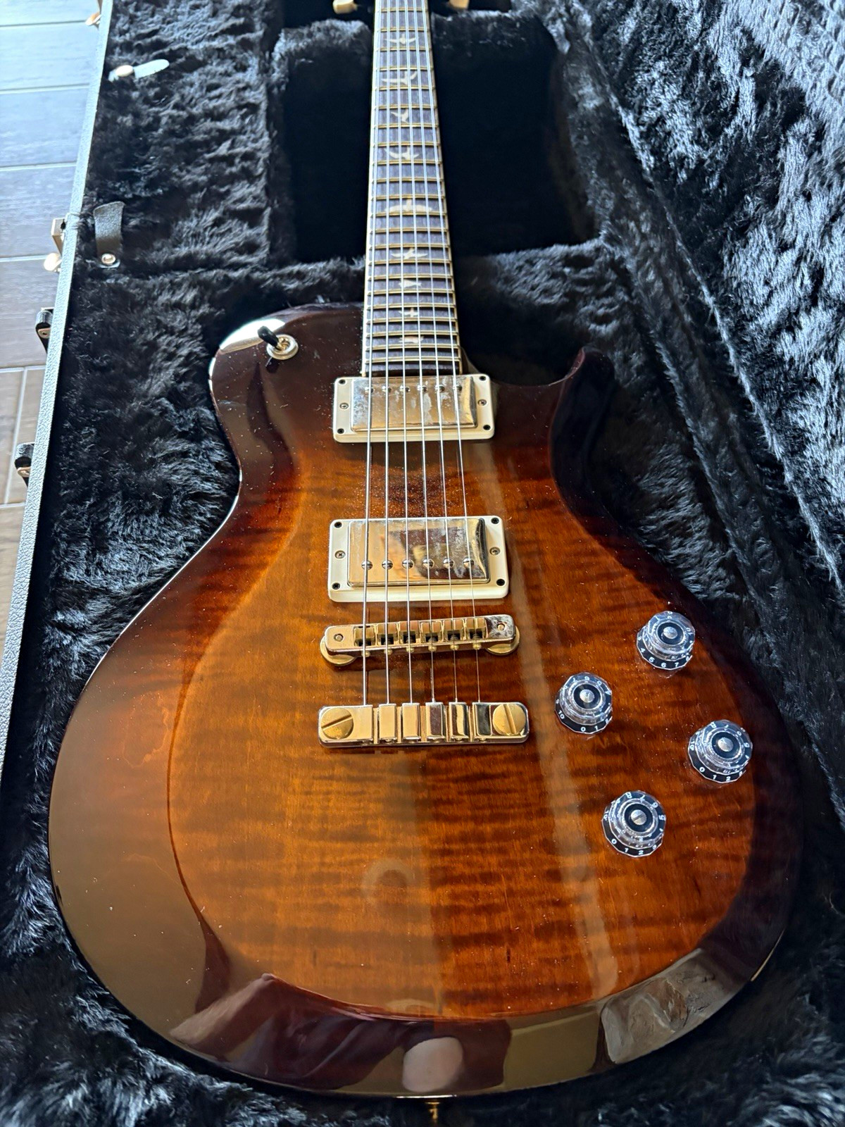 Used PRS S2 McCarty 594 Singlecut Electric Guitar - Burnt Amber Burst