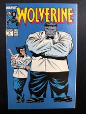 Wolverine #8 1989 NEWSSTAND Marvel Comics 1st Hulk as Joe Fixit Mid Grade *A1