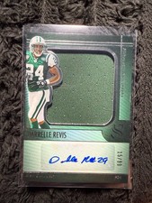 Panini 2025 Silhouette Football Darrelle Revis Jets Auto Patch SA-DRS /99