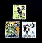 SEYCHELLES Stamp Lot - 1962 Queen Elizabeth II and Views MVLH  r38