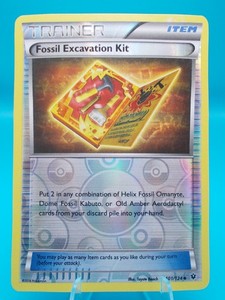 Fossil Excavation Kit 101/124 Fates Collide Reverse Holo