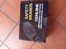 Image of Safety Brand Trainers Black Size 4 Brand New