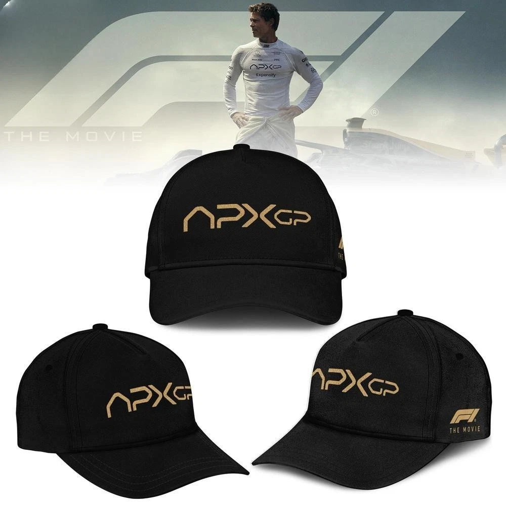 F1 The Movie 2025 APXGP Brad Pitt Black Cap | eBay