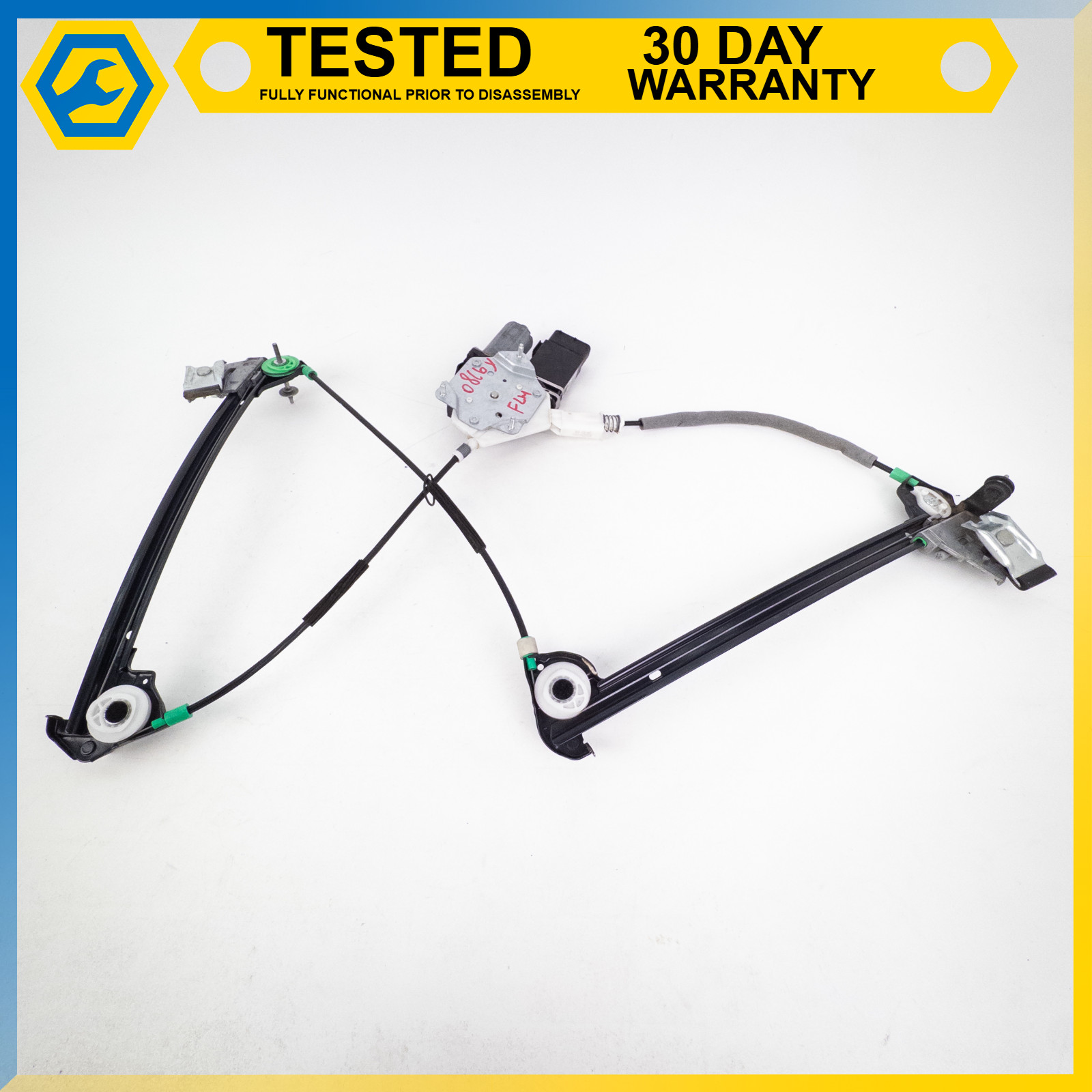 05-13 CHEVROLET CORVETTE C6 FRONT LEFT POWER WINDOW REGULATOR MOTOR ASSEMBLY OEM