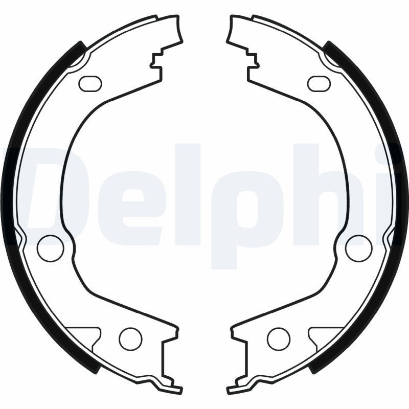 Delphi Bremsbackensatz F?R Feststellbremse Hinten Hyundai Matrix Tucson Kia Sportage - Bild 4