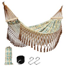 Portable Hammock,Bohemian Hammock,Rope Hammock,Suitable,Yard, Beach, Backyard...