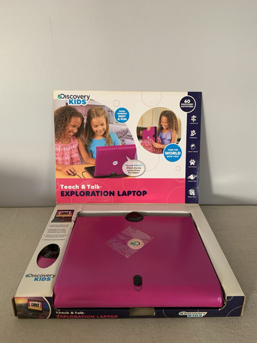 Discovery Kids Teach Talk Exploration Laptop 60 Learning Activities Game - Picture 3 of 12