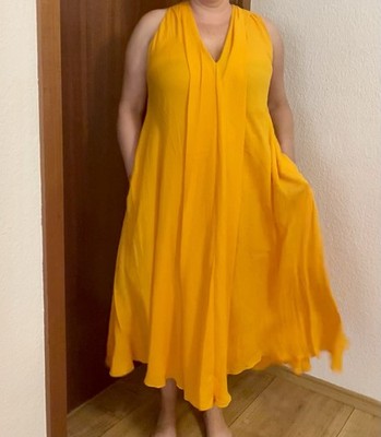 Adolfo Dominguez Sommerkleid Maxikleid Große 42