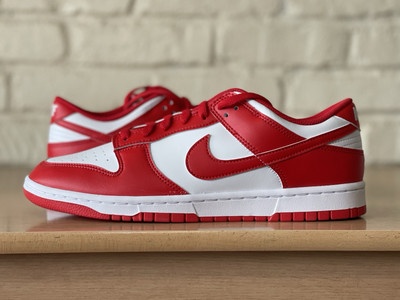 Nike Dunk Low SP St. John's University Red White Sneakers HF5441
