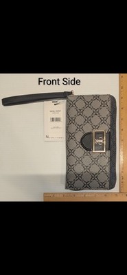 Nine West Wristlet Wallet Dual Zippered Sections, NWT