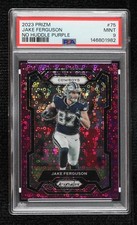 2023 Panini Prizm No Huddle Purple Prizm 5/35 Jake Ferguson #75 PSA 9 MINT 1j5p