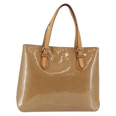Louis Vuitton Brentwood Monogram Vernis Brown Patent_Leather Bag
