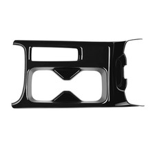 2X(Car Center Console Water Cup Holder Decoration Cover Trim Stickers for 5147