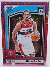 ALEXANDRE SARR 2024-25 PANINI DONRUSS OPTIC PINK DISCO RATED ROOKIE #03/25 RC