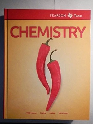 PEARSON TEXAS CHEMISTRY 2015 EDITION By Wilbraham Staley Matta Waterman