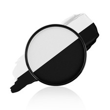 Split black and white face paint, 1.06 oz fast-drying Halloween makeup