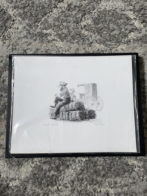 Joseph Koch Amish Drawing Print  Soft Seats  JoKo 8x10