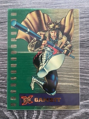 Gambit 1995 Fleer Ultra X-Men Suspended Animation Limited Edition Card #3
