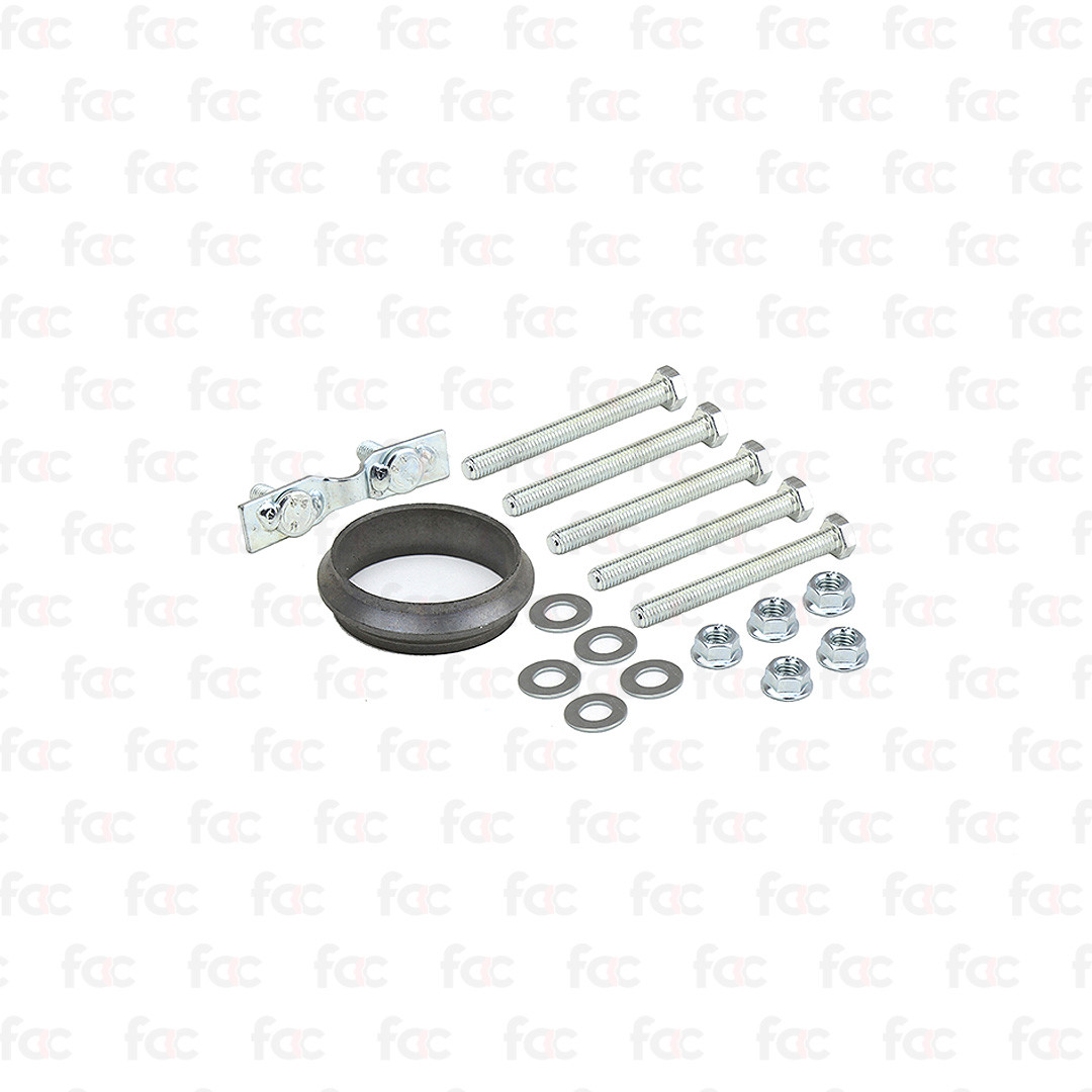 Petrol Catalytic Converter Fitting Kit For Mercedes C180K 1.8 02-08 Euro 3/4