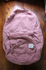 Zaino classico Herschel Supply Co rosa borsa da viaggio scuola usato 18 pollici