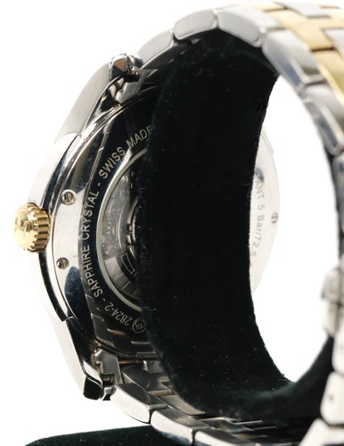 Men's Hamilton JazzMaster Viewmatic H325250 Automatic Two-Tone Watch - Picture 4 of 12