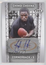 2011 SAGE Hit Auto Silver Chimdi Chekwa #A5 Auto 9bp