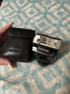 Olympus Electronic Flash T 20 Vintage Shoe Mount Flash for OM System Black