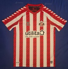 Original Sunderland AFC 2024-2025 FOOTBALL Home SHIRT SOCCER JERSEY Hummel Boys