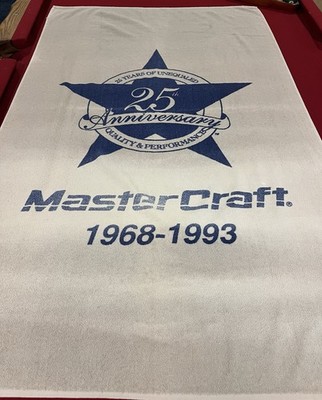 Mastercraft Boats 25th Anniversary Towel