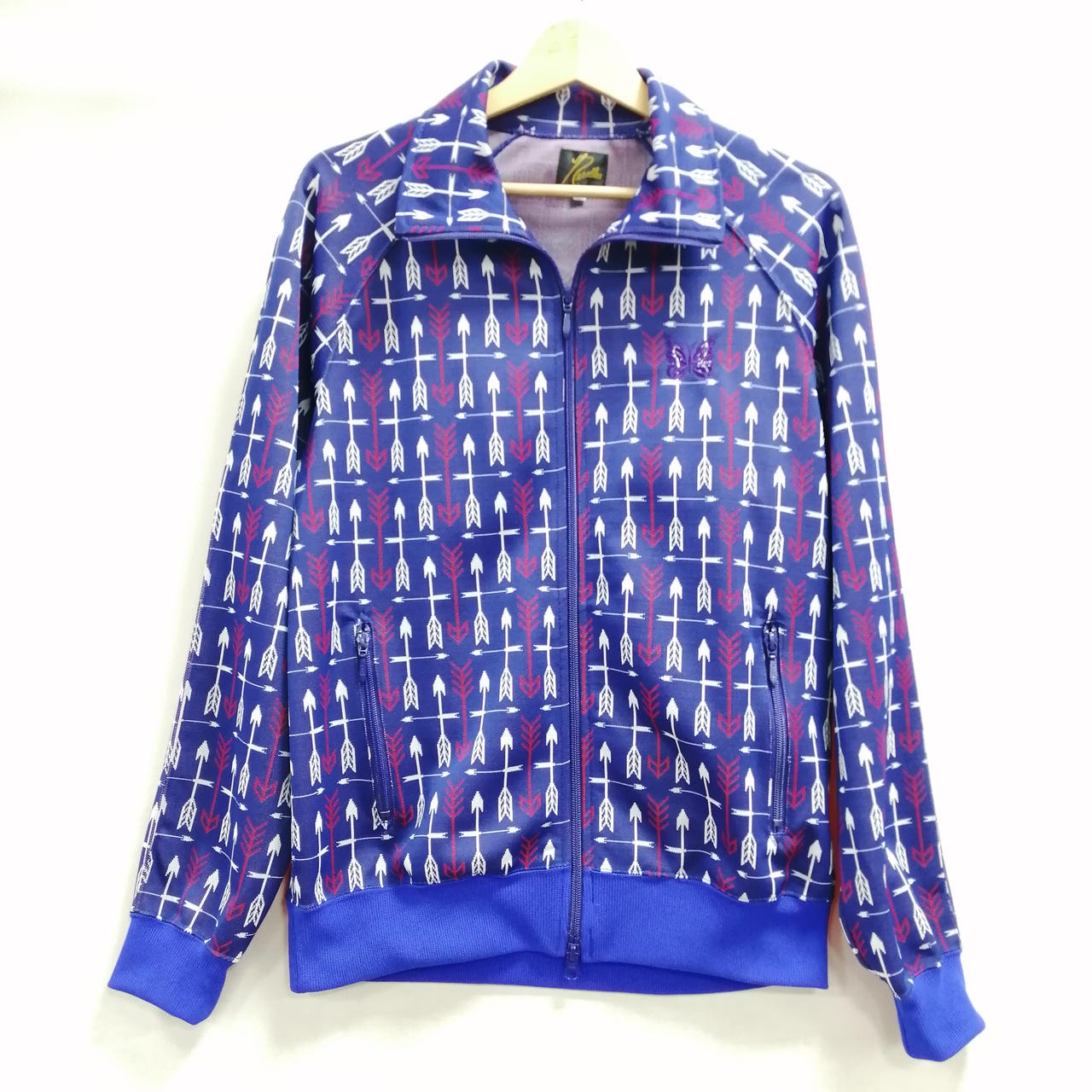 Needles MR282 Arrow Pattern Track Jacket Men’s S … - image 1