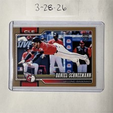 2026 Topps Series One-Daniel Schneemann Cleveland Guardians #59 Baseball /2026