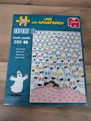Neu Jumbo Puzzle 500 Teile Jan Van Haasteren Expert 6 Good Night / Gute Nacht