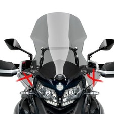 Cupolino Parabrezza Plexiglass JD9 Fumé Benelli TRK 502 X 2018 / 2025
