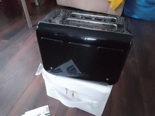 Dualit Toaster 2 Slice Studio CSL2 black/chrome kitchen ware boxed