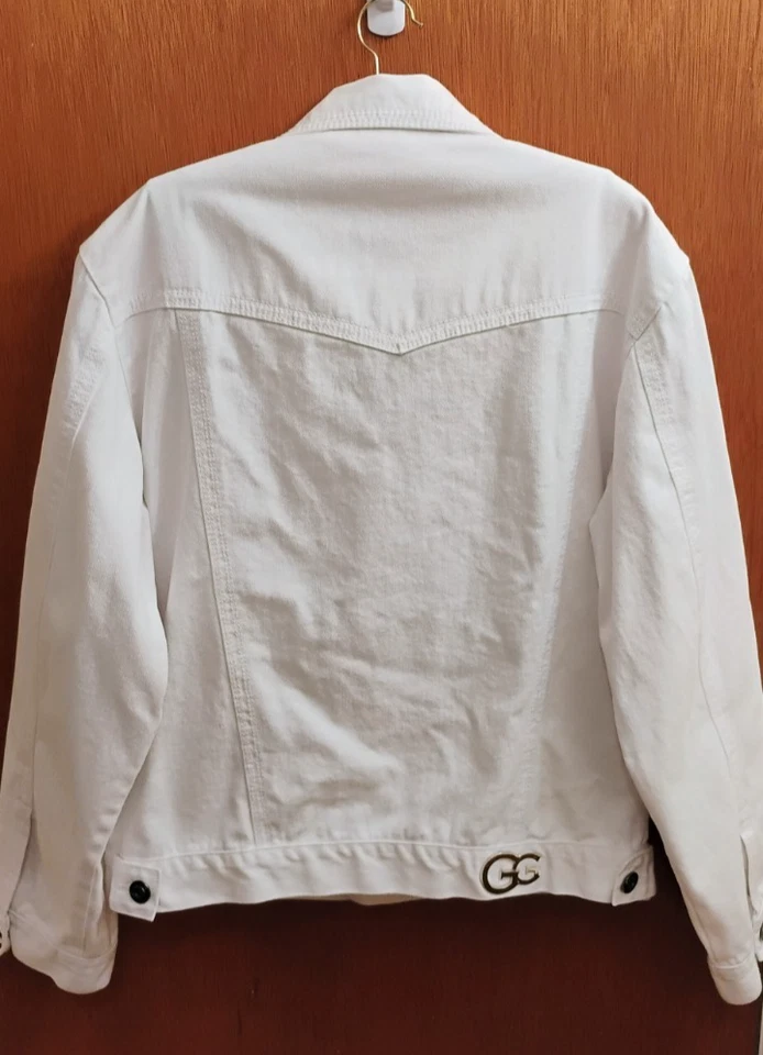 Chaqueta Vaquera G Gator Vintage Blanca XXL Excelente Estado Foto 3 de 4